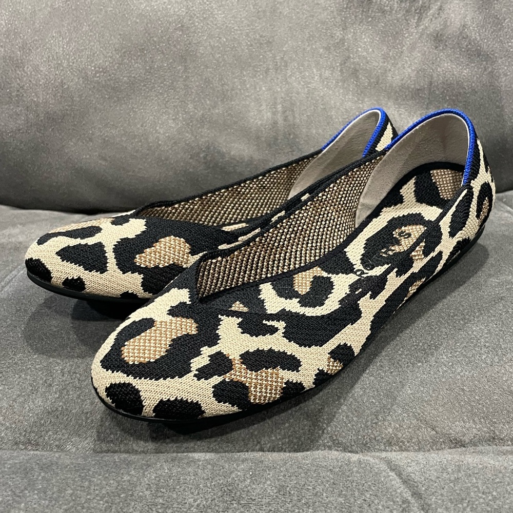 Rothy’s Desert Cat Print Women's Flats